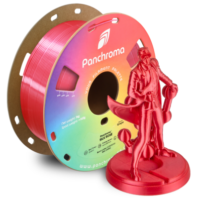 Filament PLA Silk Panchroma 1.75mm Magenta 1kg - Polymaker 199 Panchroma™ PLA Silk
