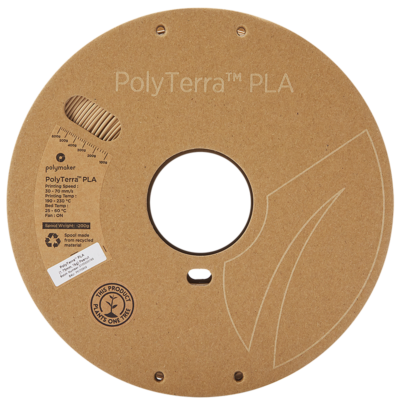 Filament PLA PolyTerra 1.75mm Galben Savannah 1kg - Polymaker 228 Polymaker PolyTerra™ PLA
