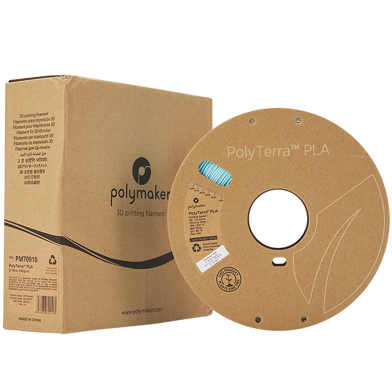 Filament PLA PolyTerra 1.75mm Galben Savannah 1kg - Polymaker 77 Polymaker PolyTerra™ PLA