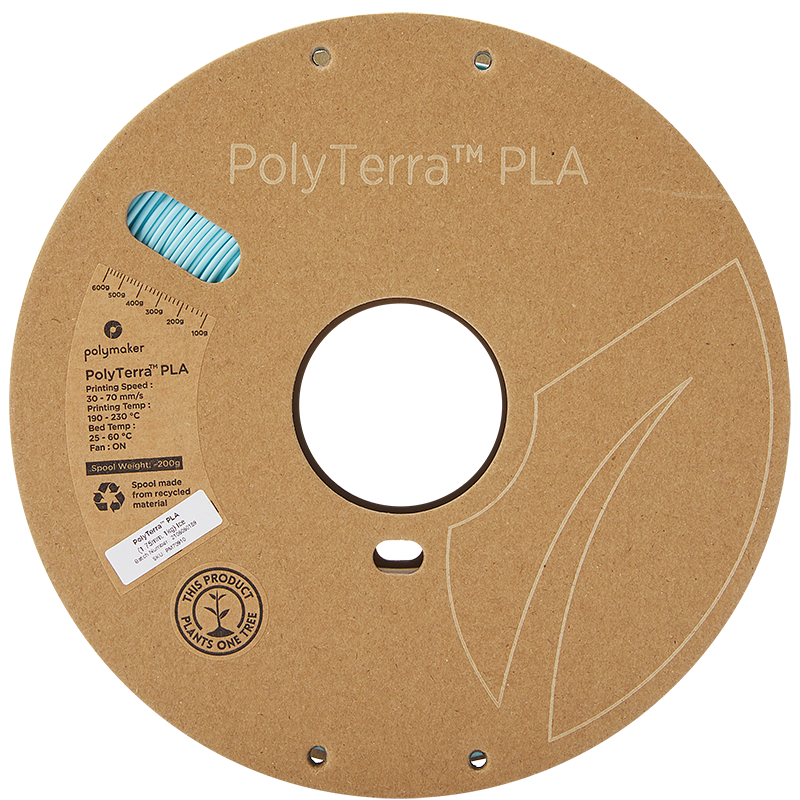 Filament PLA PolyTerra 1.75mm Galben Savannah 1kg - Polymaker 78 Polymaker PolyTerra™ PLA