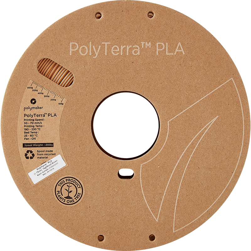 Filament PLA PolyTerra 1.75mm Galben Savannah 1kg - Polymaker 81 Polymaker PolyTerra™ PLA