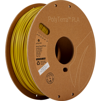 Filament PLA PolyTerra 1.75mm Galben Savannah 1kg - Polymaker 238 Polymaker PolyTerra™ PLA