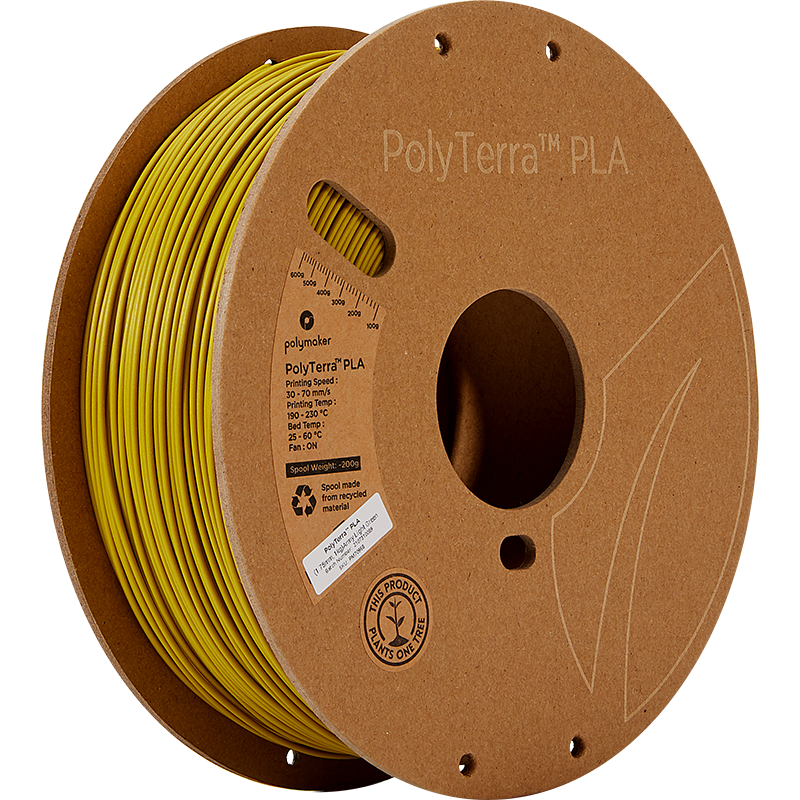 Filament PLA PolyTerra 1.75mm Galben Savannah 1kg - Polymaker 83 Polymaker PolyTerra™ PLA