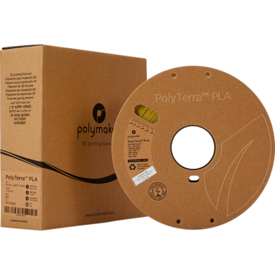 Filament PLA PolyTerra 1.75mm Galben Savannah 1kg - Polymaker 241 Polymaker PolyTerra™ PLA