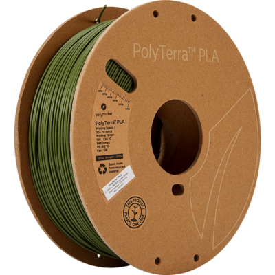 Filament PLA PolyTerra 1.75mm Galben Savannah 1kg - Polymaker 243 Polymaker PolyTerra™ PLA