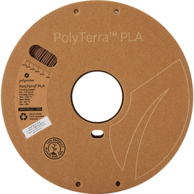 Filament PLA PolyTerra 1.75mm Galben Savannah 1kg - Polymaker 251 Polymaker PolyTerra™ PLA
