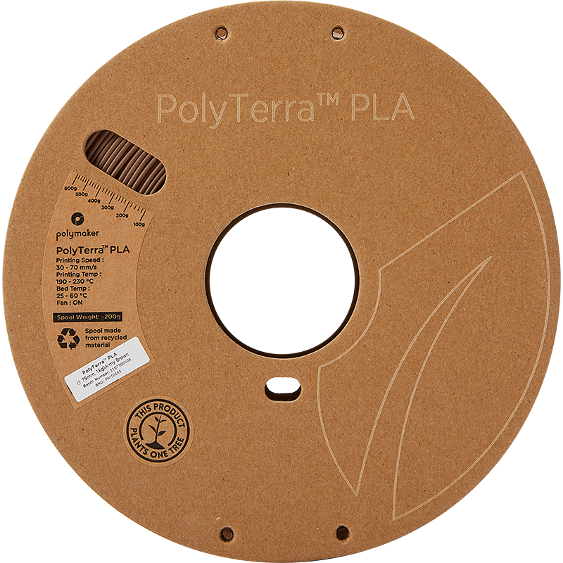 Filament PLA PolyTerra 1.75mm Galben Savannah 1kg - Polymaker 96 Polymaker PolyTerra™ PLA