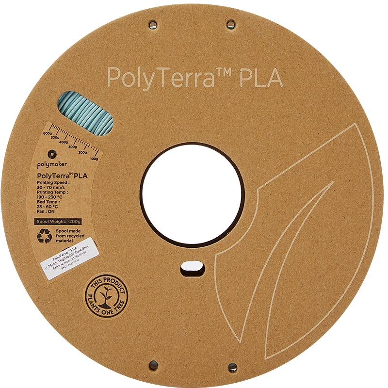 Filament PLA PolyTerra 1.75mm Galben Savannah 1kg - Polymaker 103 Polymaker PolyTerra™ PLA