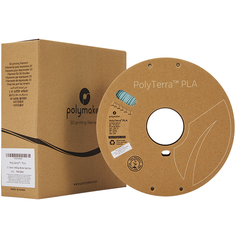 Filament PLA PolyTerra 1.75mm Galben Savannah 1kg - Polymaker 104 Polymaker PolyTerra™ PLA