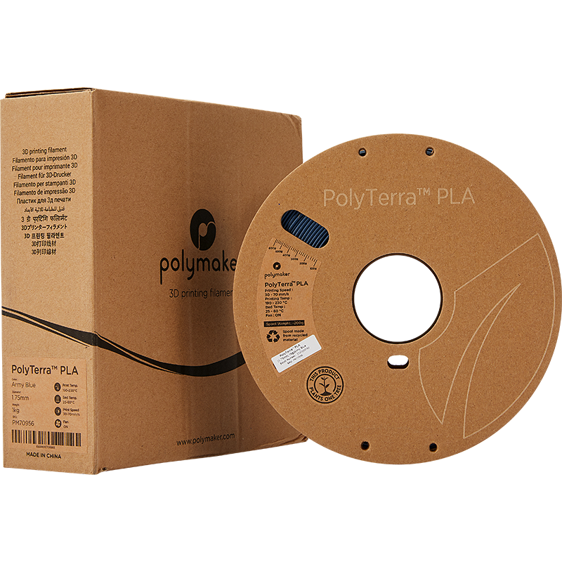 Filament PLA PolyTerra 1.75mm Galben Savannah 1kg - Polymaker 118 Polymaker PolyTerra™ PLA