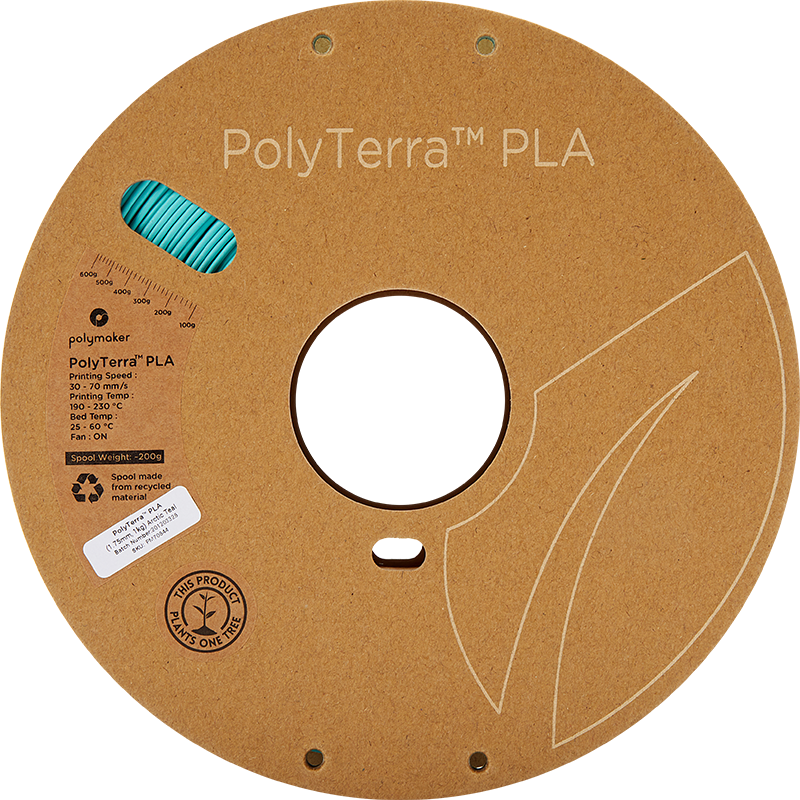 Filament PLA PolyTerra 1.75mm Galben Savannah 1kg - Polymaker 25 Polymaker PolyTerra™ PLA