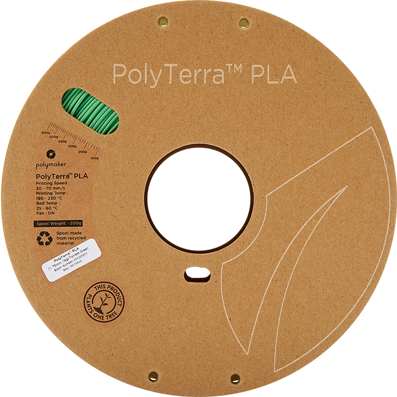 Filament PLA PolyTerra 1.75mm Galben Savannah 1kg - Polymaker 30 Polymaker PolyTerra™ PLA