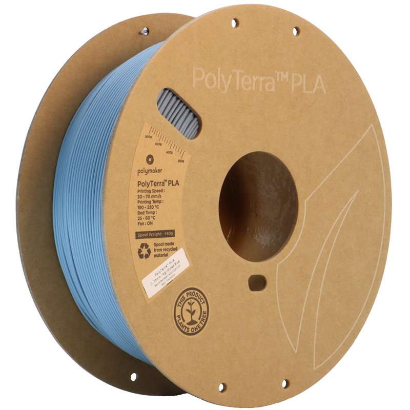Filament PLA PolyTerra 1.75mm Galben Savannah 1kg - Polymaker 128 Polymaker PolyTerra™ PLA