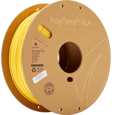 Filament PLA PolyTerra 1.75mm Galben Savannah 1kg - Polymaker 190 Polymaker PolyTerra™ PLA