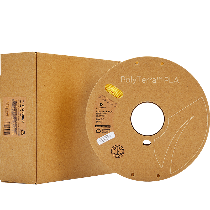 Filament PLA PolyTerra 1.75mm Galben Savannah 1kg - Polymaker 38 Polymaker PolyTerra™ PLA