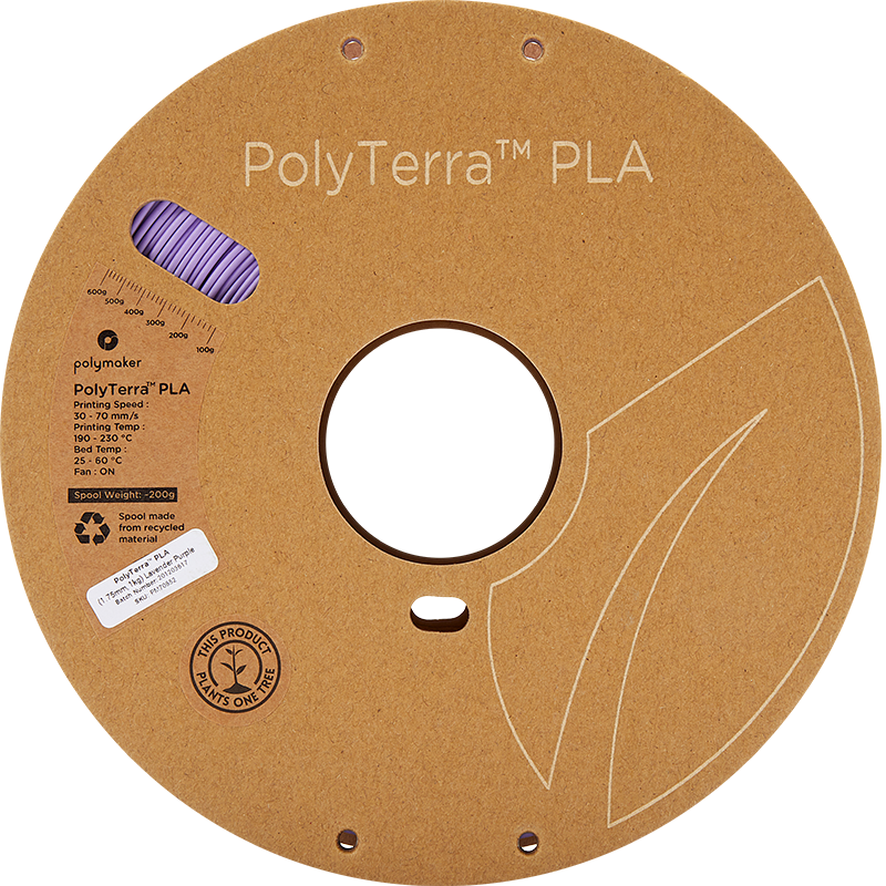 Filament PLA PolyTerra 1.75mm Galben Savannah 1kg - Polymaker 41 Polymaker PolyTerra™ PLA