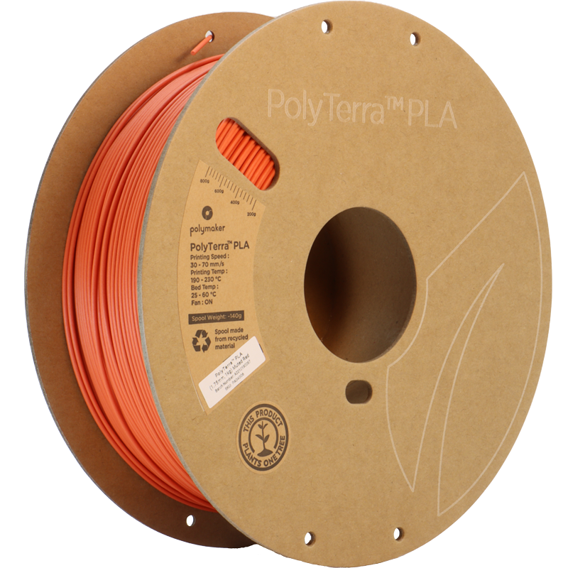 Filament PLA PolyTerra 1.75mm Galben Savannah 1kg - Polymaker 134 Polymaker PolyTerra™ PLA