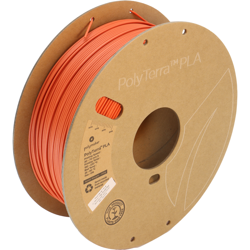 Filament PLA PolyTerra 1.75mm Galben Savannah 1kg - Polymaker 135 Polymaker PolyTerra™ PLA