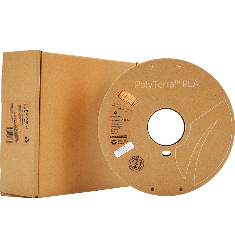 Filament PLA PolyTerra 1.75mm Galben Savannah 1kg - Polymaker 46 Polymaker PolyTerra™ PLA