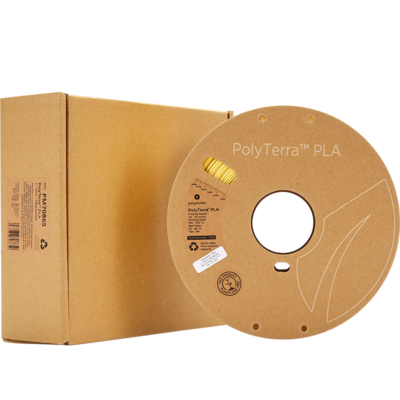 Filament PLA PolyTerra 1.75mm Galben Savannah 1kg - Polymaker 205 Polymaker PolyTerra™ PLA