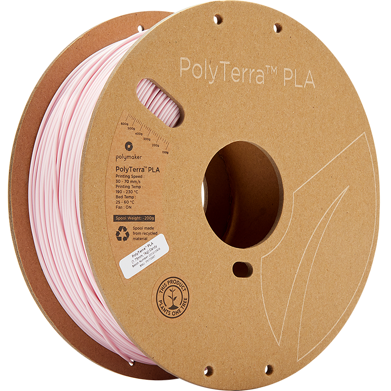 Filament PLA PolyTerra 1.75mm Galben Savannah 1kg - Polymaker 51 Polymaker PolyTerra™ PLA