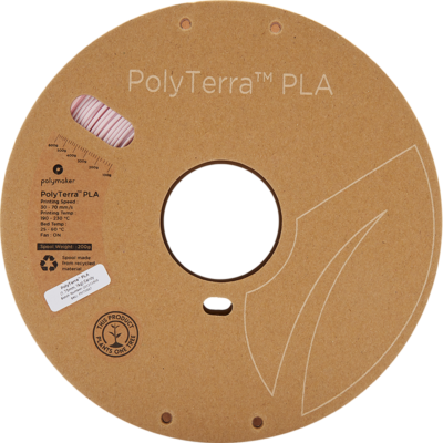 Filament PLA PolyTerra 1.75mm Galben Savannah 1kg - Polymaker 208 Polymaker PolyTerra™ PLA