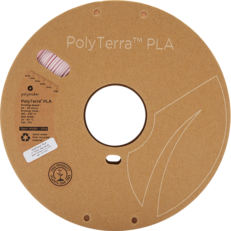 Filament PLA PolyTerra 1.75mm Galben Savannah 1kg - Polymaker 53 Polymaker PolyTerra™ PLA