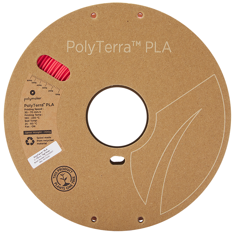 Filament PLA PolyTerra 1.75mm Galben Savannah 1kg - Polymaker 61 Polymaker PolyTerra™ PLA