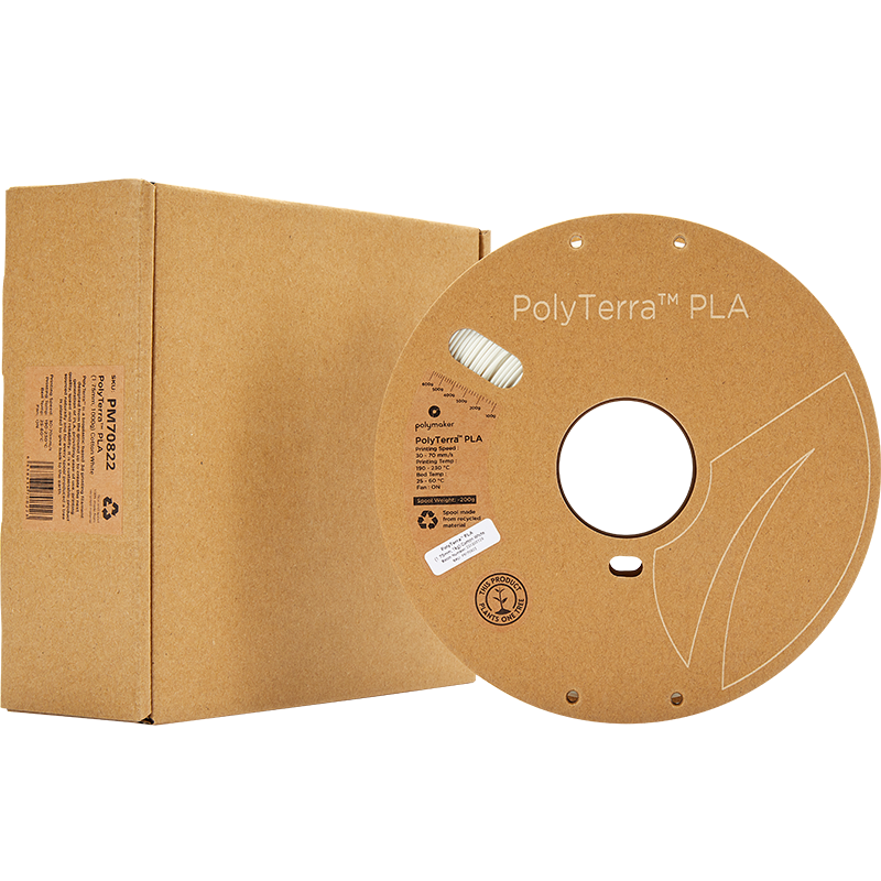 Filament PLA PolyTerra 1.75mm Galben Savannah 1kg - Polymaker 10 Polymaker PolyTerra™ PLA
