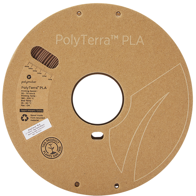 Filament PLA PolyTerra 1.75mm Galben Savannah 1kg - Polymaker 66 Polymaker PolyTerra™ PLA