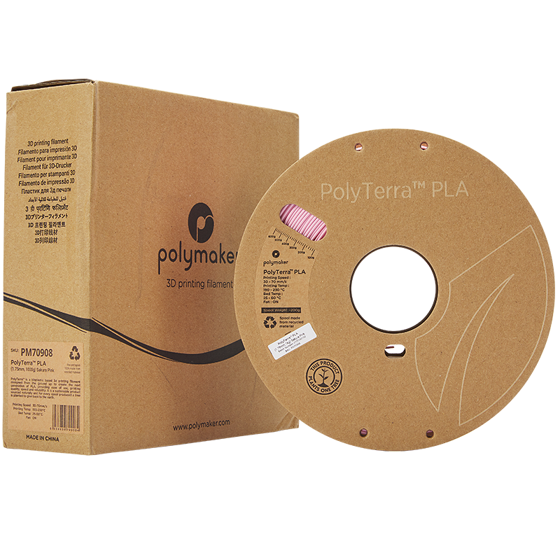 Filament PLA PolyTerra 1.75mm Galben Savannah 1kg - Polymaker 69 Polymaker PolyTerra™ PLA