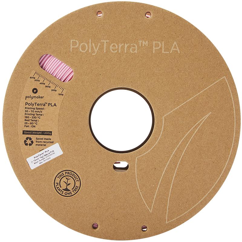 Filament PLA PolyTerra 1.75mm Galben Savannah 1kg - Polymaker 70 Polymaker PolyTerra™ PLA