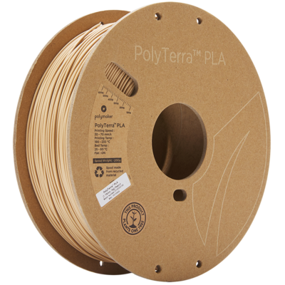 Filament PLA PolyTerra 1.75mm Galben Savannah 1kg - Polymaker 226 Polymaker PolyTerra™ PLA