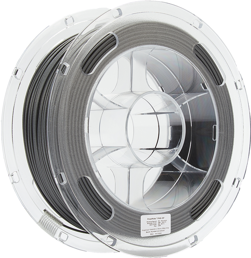 Filament PA6-GF PolyMide 2.85mm Gri 2kg - Polymaker 4 Polymaker PolyMide PA6-GF