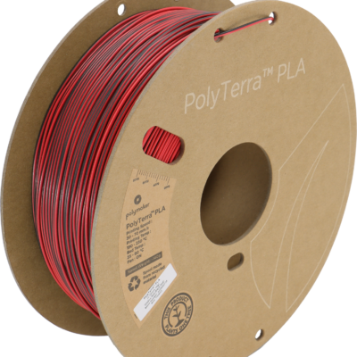 Filament PLA PolyTerra 1.75mm Flamingo (Roz-Roșu) 1kg - Polymaker 25 Polymaker Polyterra PLA Dual Color