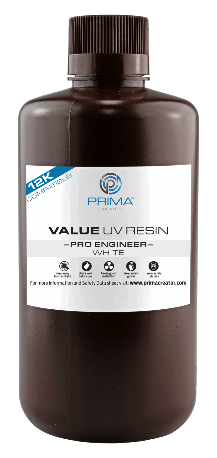 Rășină PrimaCreator Pro Engineer Negru 1kg - SLA/DLP 4 PrimaCreator Pro Engineer Resin