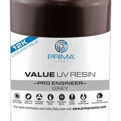 Rășină PrimaCreator Pro Engineer Negru 1kg - SLA/DLP 13 PrimaCreator Pro Engineer Resin