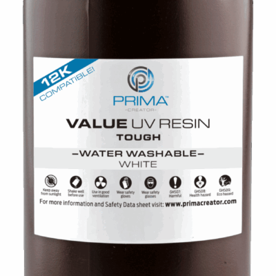 PrimaCreator Value Tough (ABS Like) Water Washable UV Resin - 1kg