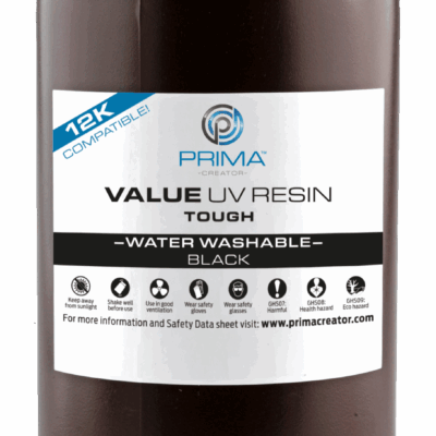 PrimaCreator Value Tough (ABS Like) Water Washable UV Resin - 1kg