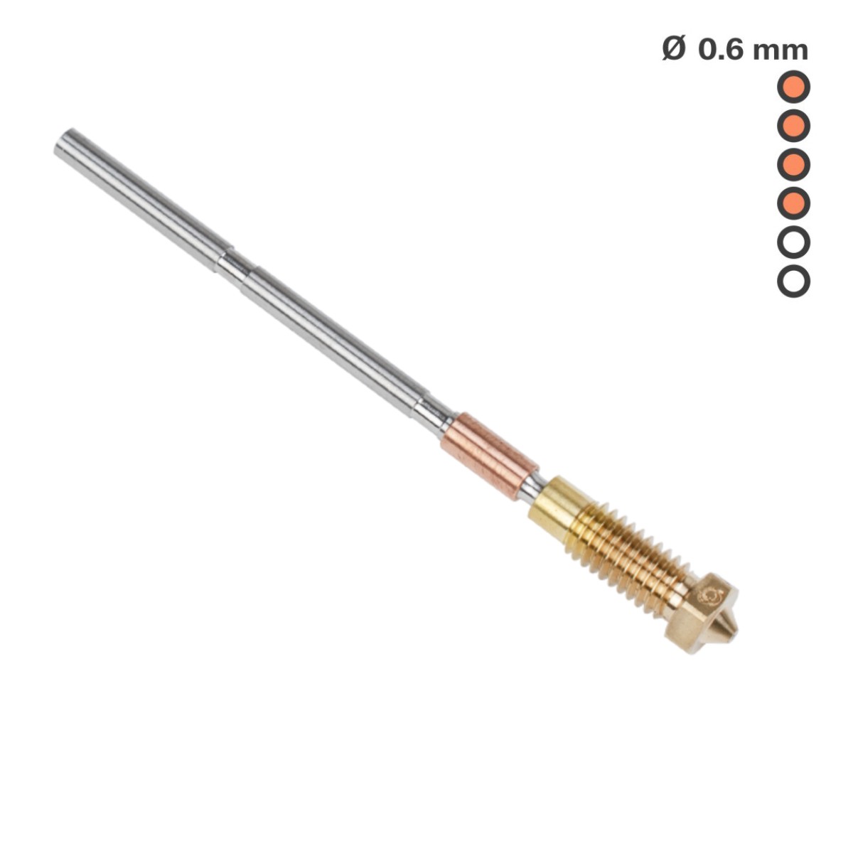 Duză Prusa CHT Alamă pentru Nextruder MK4/MK3.9/XL 4 Prusa Nozzle brass CHT