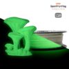 Filament PETG Ultraglow 1.75mm Verde 800g - Prusament NFC 1 Prusament PETG Ultraglow (NFC)
