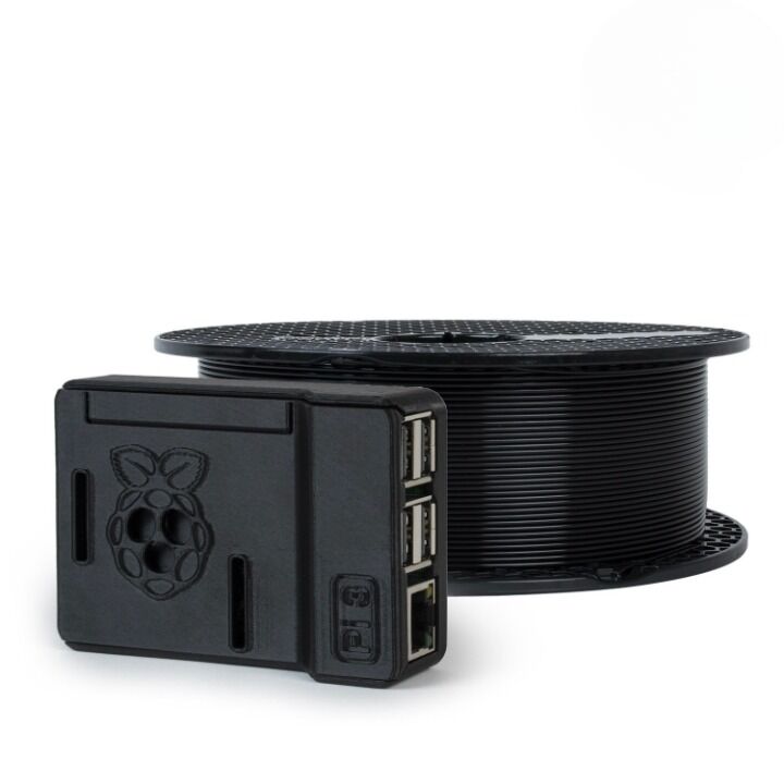 Filament PETG V0 Prusament 1.75mm Negru Jet 1kg - Prusa 3 Prusament PETG V0