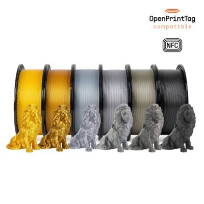 Bundle Filamente PLA Prusament 1.75mm Greenscale - Prusa 14 Prusament PLA Bundle