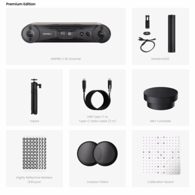 Revopoint INSPIRE 2 - Scanner 3D Portabil Dual Mode 0.05mm 17 Revopoint INSPIRE 2