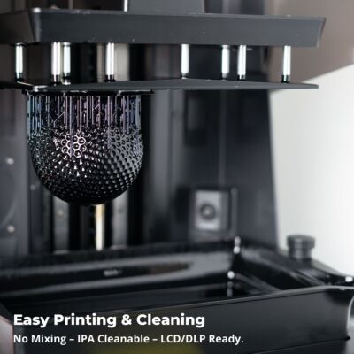 Siraya Tech -Rebound 55A Black - 1KG Resin