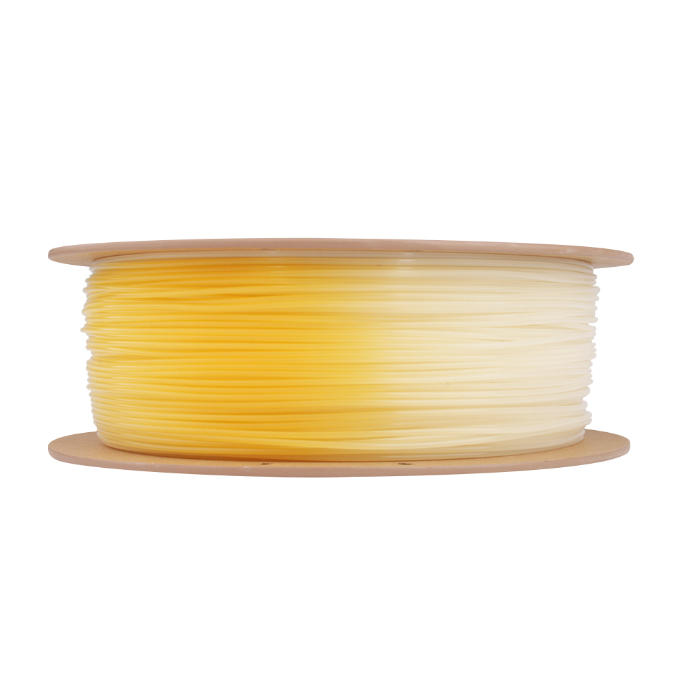 Filament PLA UV Color Change 1.75mm Portocaliu 1kg - eSUN 16 eSUN PLA UV Color Change