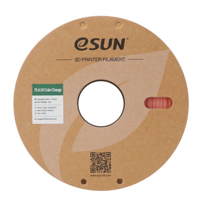 Filament PLA UV Color Change 1.75mm Portocaliu 1kg - eSUN 46 eSUN PLA UV Color Change