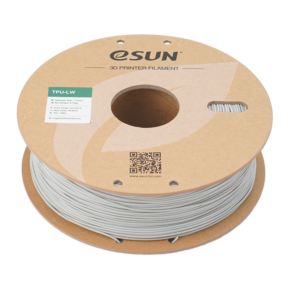 Filament TPU-LW eSUN 1.75mm Alb 1kg - Flexibil Spumant 11 eSUN TPU-LW