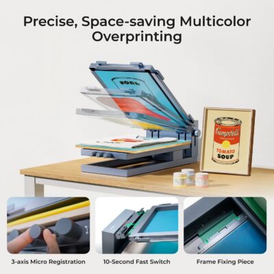 Ramă Mare xTool Screen Printer 2.0 pentru seria P/F/S/D 11 xTool Screen Printer 2.0 Large Frame for P/F/S/D series