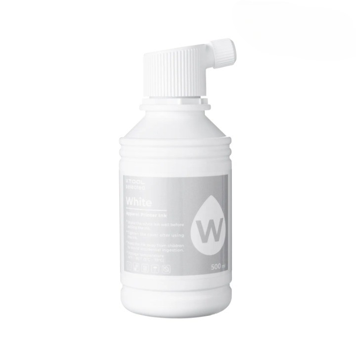 Cerneală DTF xTool Selected Alb 500ml - Apparel Printer 6 xTool Selected Apparel Printer Ink